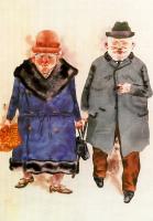 George Grosz - A Married Couple